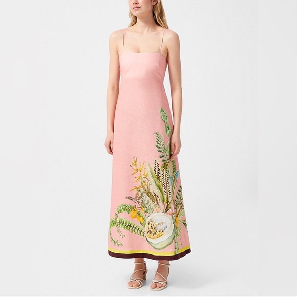 Alemais Papaya Sundress - Picture 2 of 5